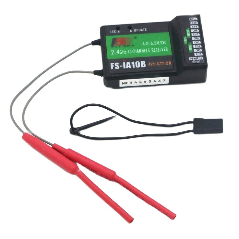 Flysky Transmitter - Flysky FS-iA10B 10CH Receiver 2.4GHz with