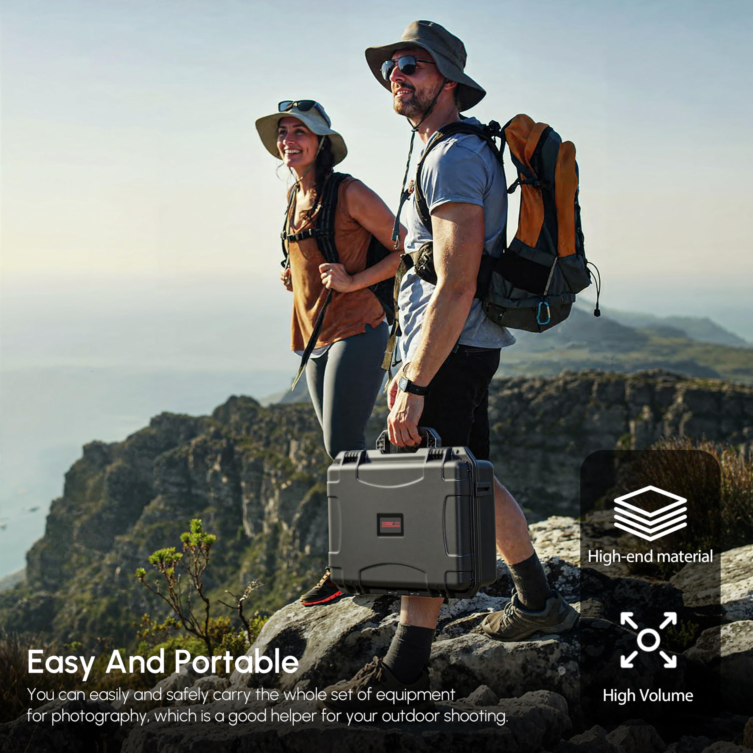 Waterproof Hard Case for DJI A - đánh giá và giá Drone Goggles Dji