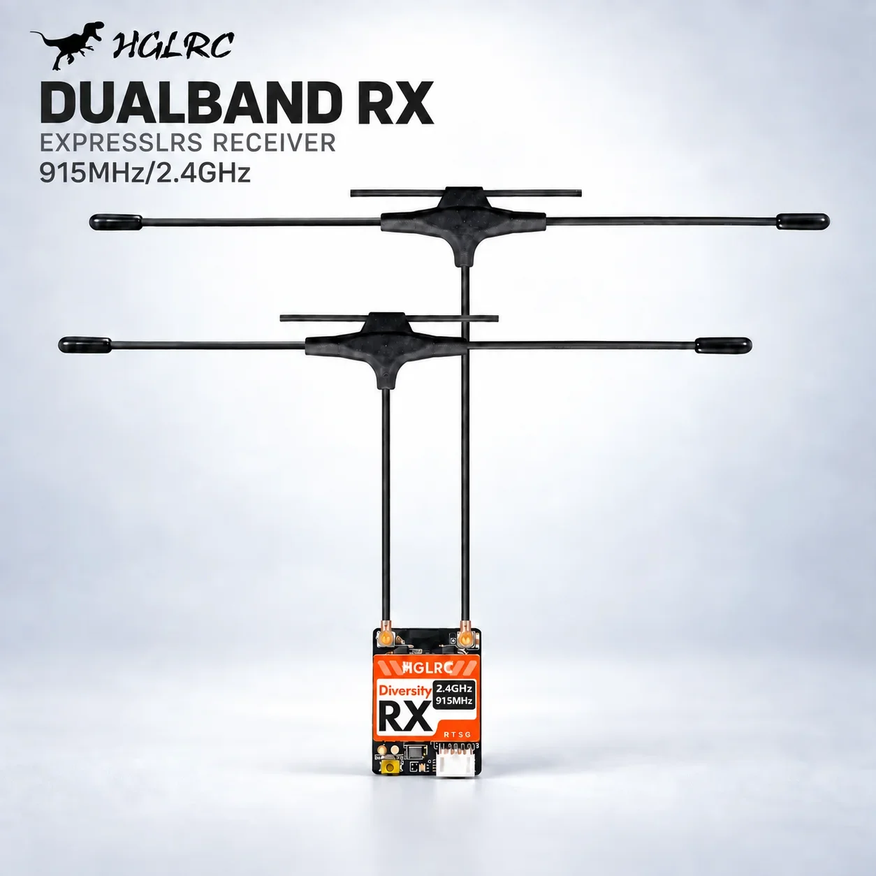 HGLRC Dualband RX ExpressLRS R - đánh giá và giá Drone Antenna