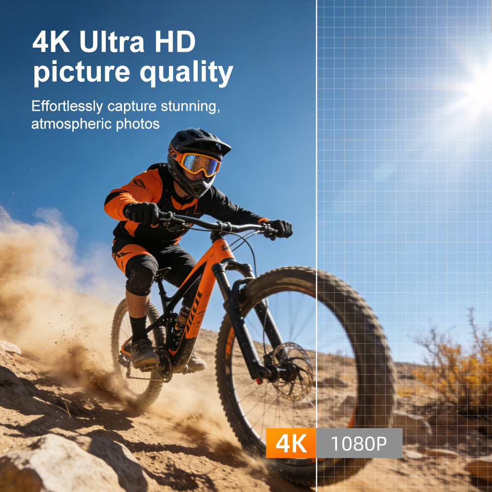 Ourlife 4K Action Camera 330°  - đánh giá và giá Runcam Camera