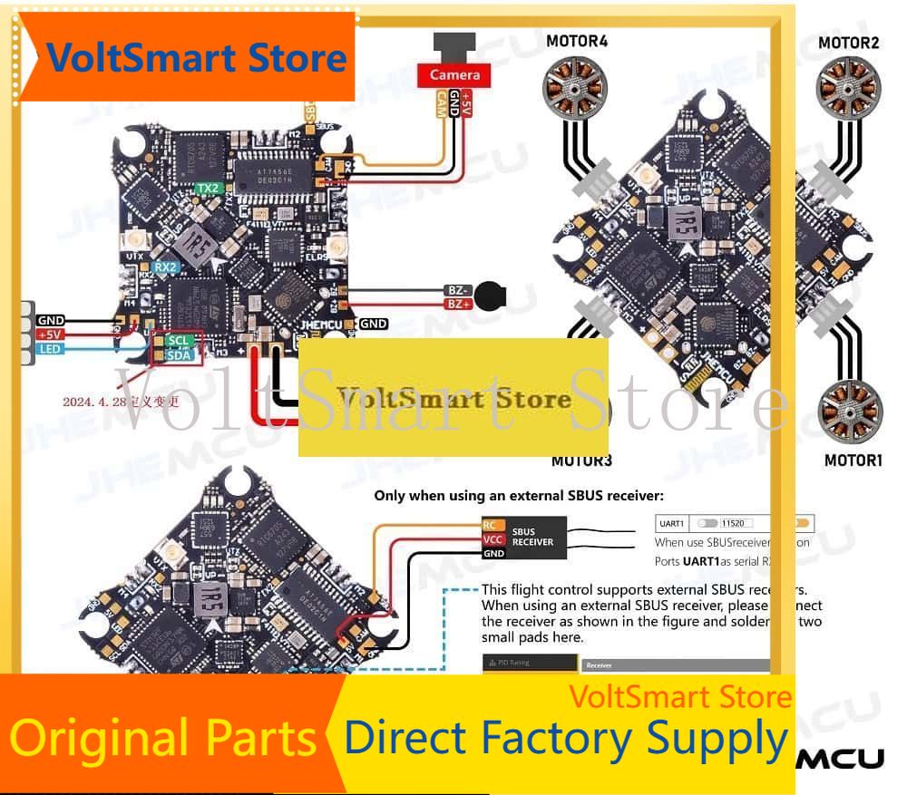 VoltSJHEMCU G474ELVTX F411 ELV - đánh giá và giá Betaflight Fc