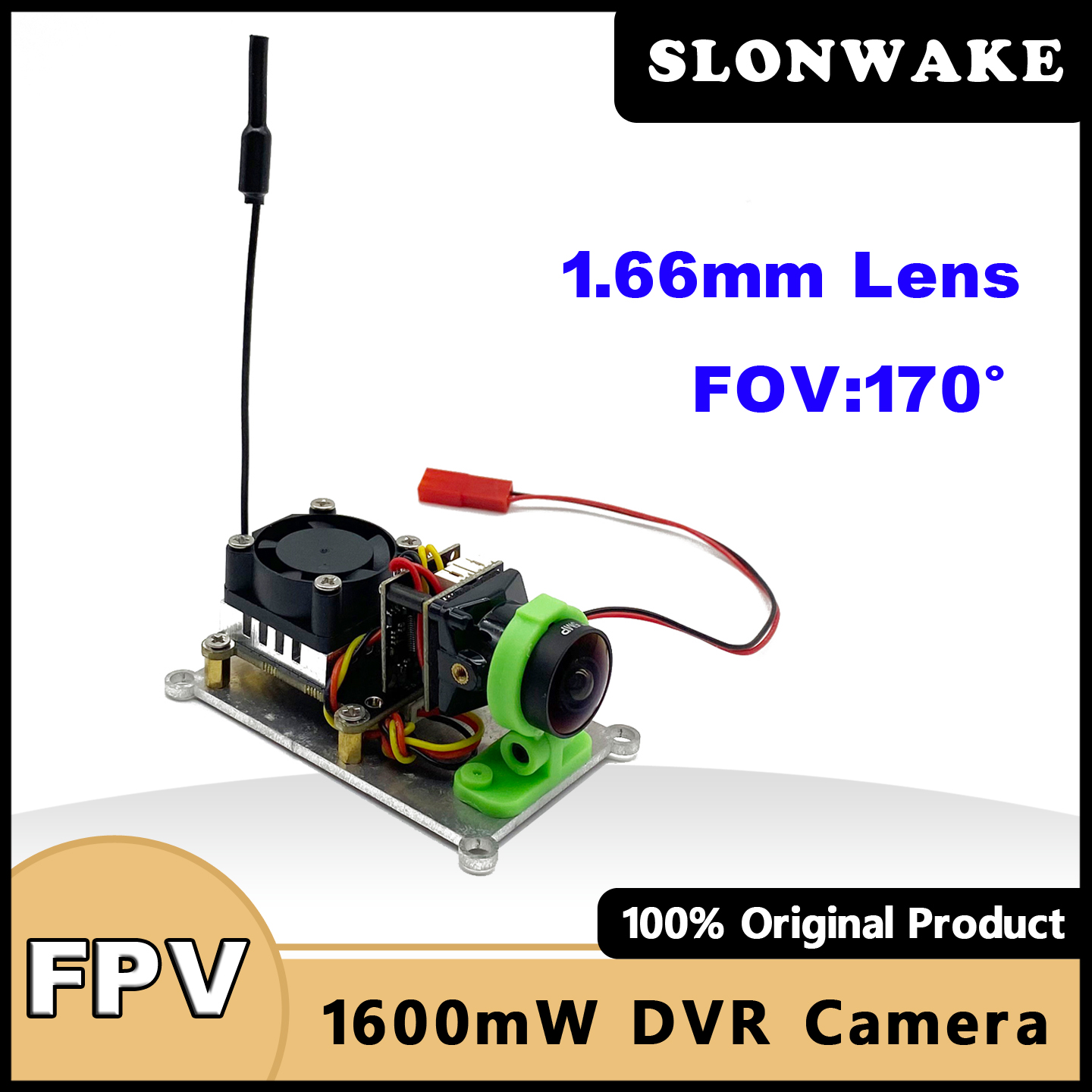 SLONWAKE 5.8G 48CH 200/500/100 - đánh giá và giá Fpv Camera