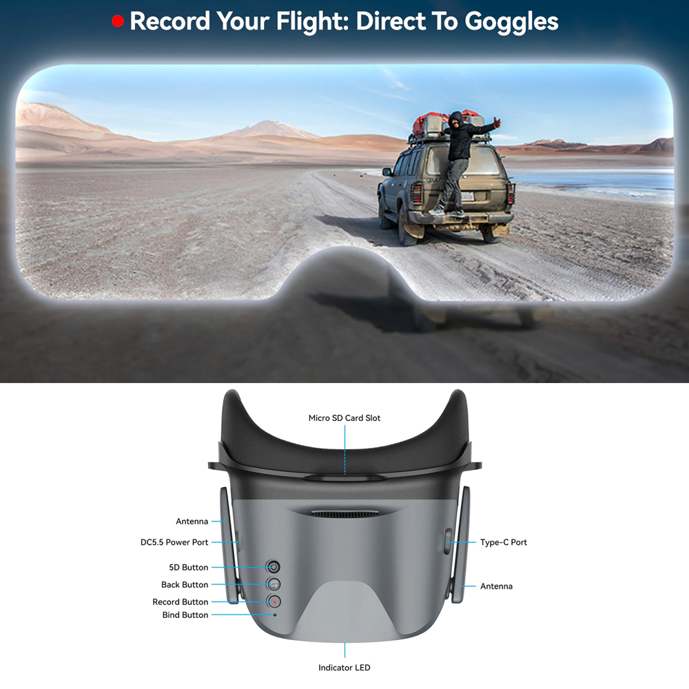 BETAFPV VR04 FPV Goggles HD Pr - đánh giá và giá Fpv Goggles