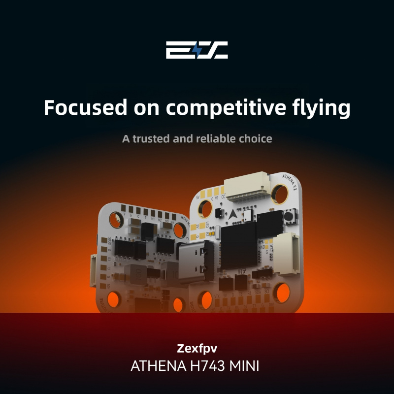 ZEX ATHENA H743 Mini Flight Co - đánh giá và giá Betaflight Fc