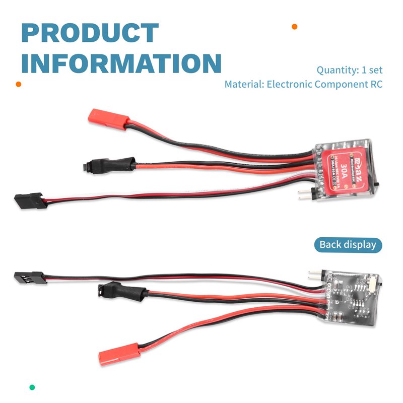 A49K-2X Micro-ESC 30A Brushed  - đánh giá và giá 4 In 1 Esc