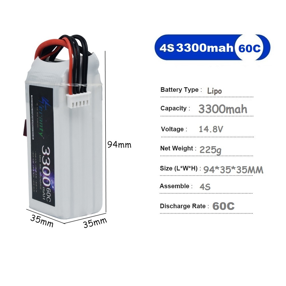 LiPo Rechargeable Battery 4S 3 - đánh giá và giá Lipo Battery 4S