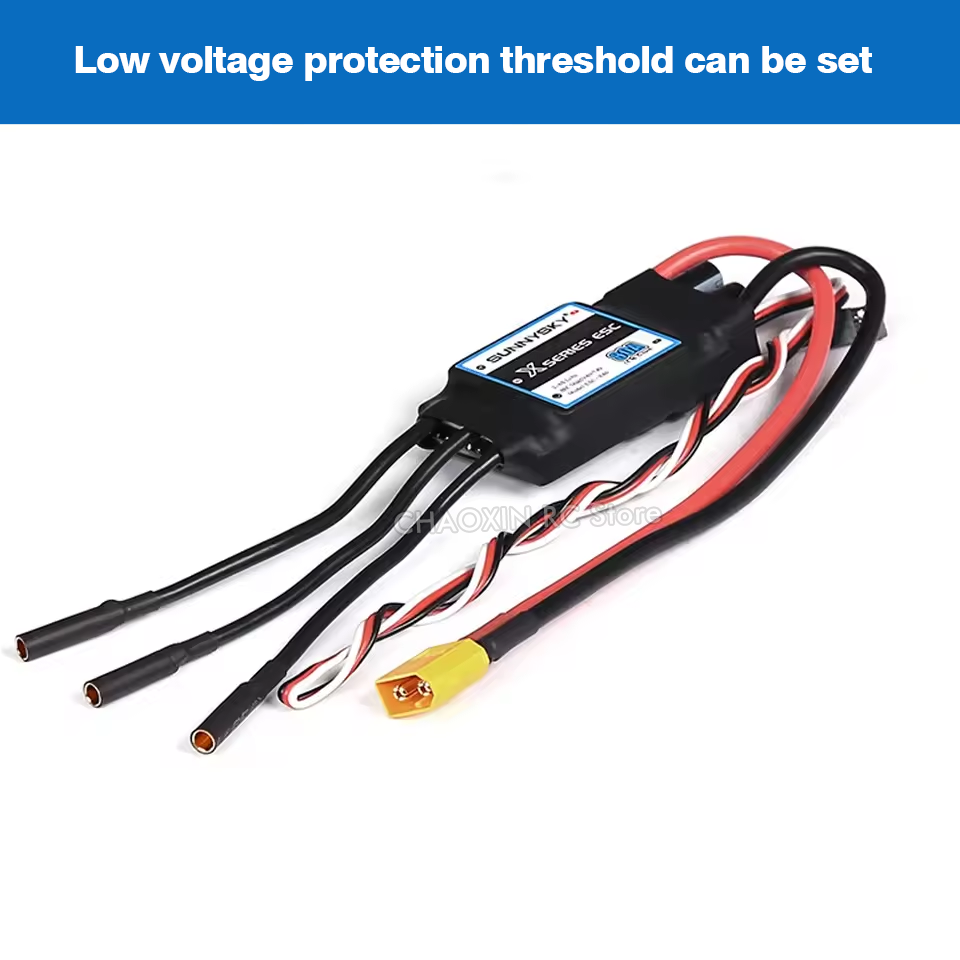 SunnySky X SERIES ESC 80A 2-6S - đánh giá và giá Lipo Battery 6S
