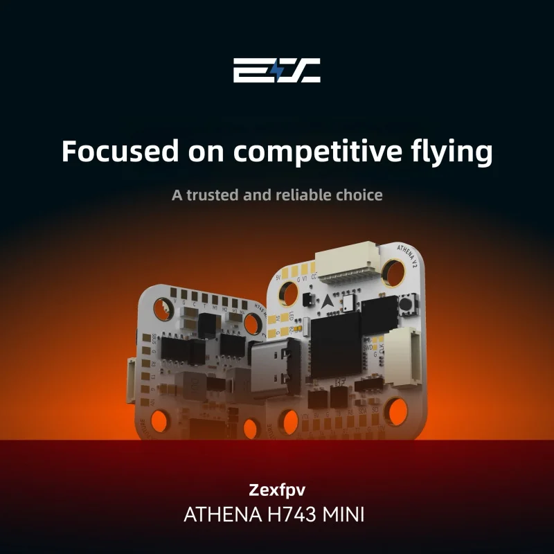 SkyDElZEX ATHENA H743 Mini Fli - đánh giá và giá Betaflight Fc