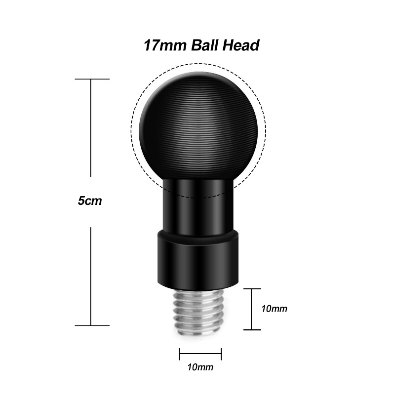 Aluminum 17mm Ball Head Adapte - đánh giá và giá Runcam Camera