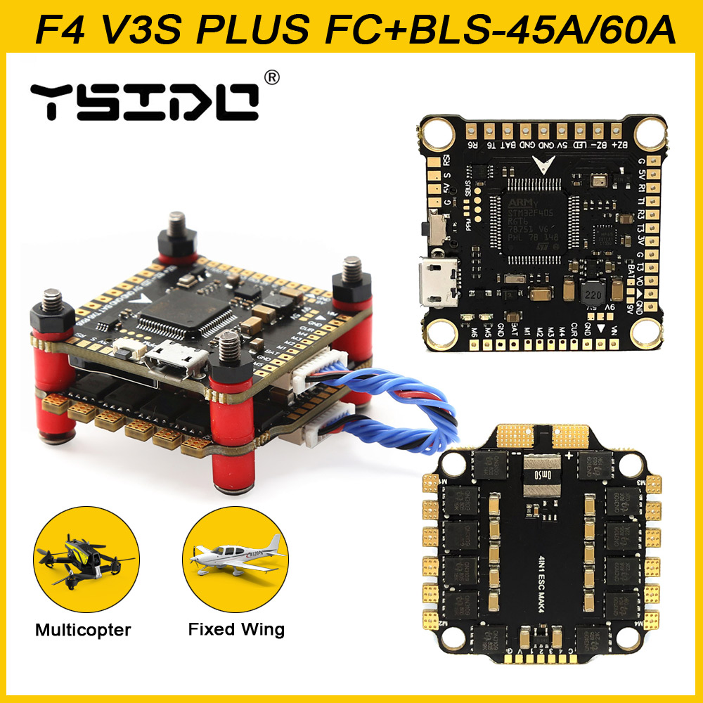 YSIDO NEW F4 V3S PLUS Flight C - đánh giá và giá Betaflight Fc