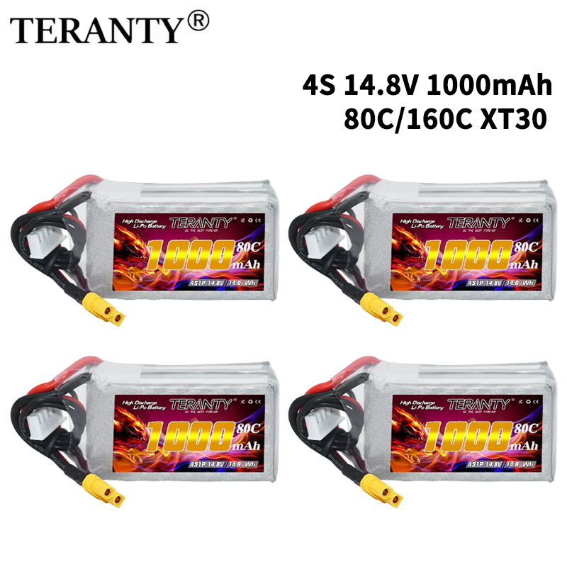 TERANTY 4S 1000mAh 14.8V 80C/1 - đánh giá và giá Lipo Battery 4S