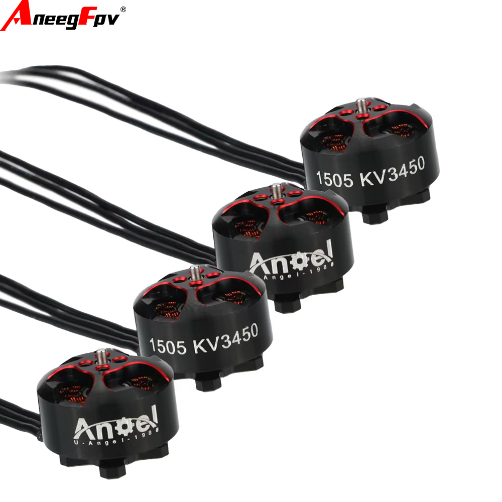 Angel 1505 3450KV 3-6S Brushle - đánh giá và giá Brushed Drone Motor