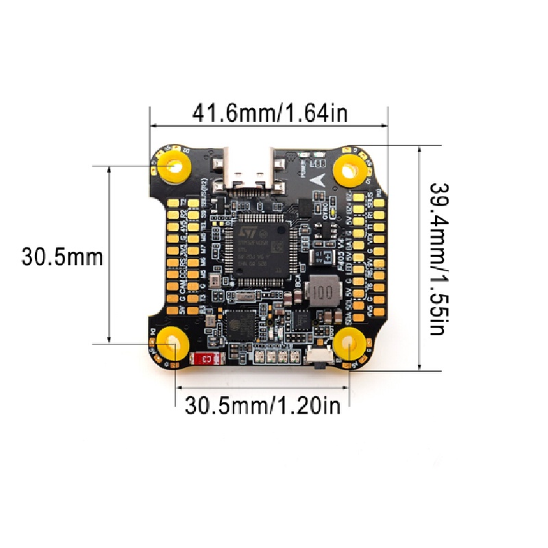 Stack BLS 60A F405 V4 Flight C - đánh giá và giá Betaflight Fc