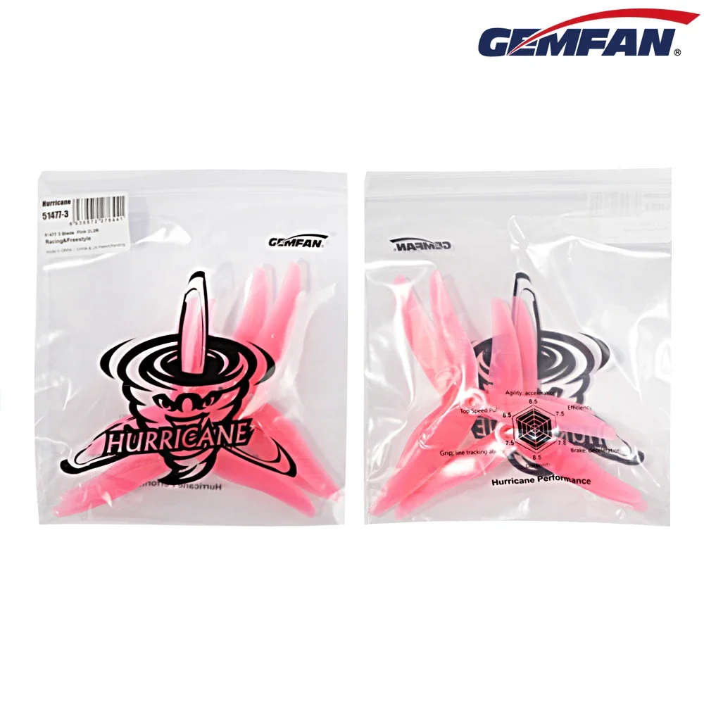 10Pairs (10CW + 10CCW) Gemfan  - đánh giá và giá 5 Inch Propeller