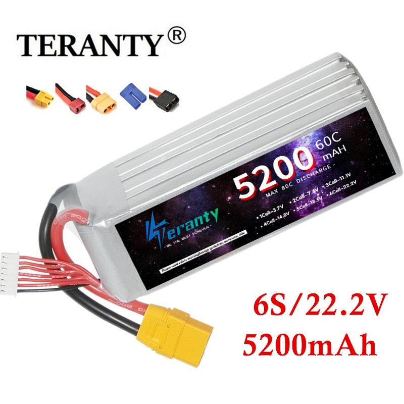 TERANTY 6S 5200mAh Lipo Batter - đánh giá và giá Lipo Battery 6S