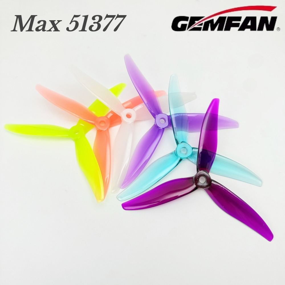 2Pairs Gemfan Hurricane 51377  - đánh giá và giá 5 Inch Propeller