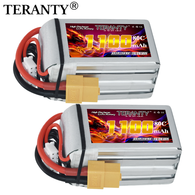 TERANTY 4S 1100mAh 80C/160C Li - đánh giá và giá Lipo Battery 4S