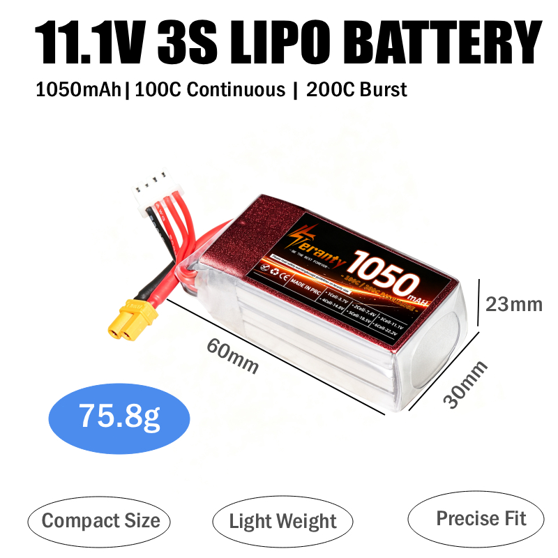 2PCS 1050mAh 2S 3S 4S RC Lipo  - đánh giá và giá Lipo Battery 4S