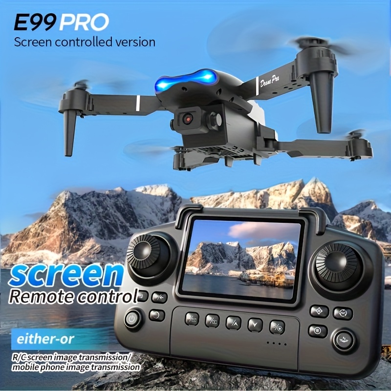 E99 PRO MAX Foldable Drone wit - đánh giá và giá Propeller Guard