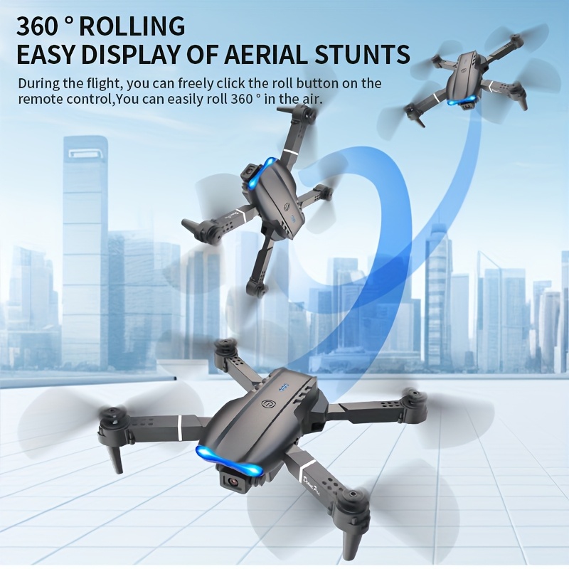 E99 PRO MAX Foldable Drone wit - đánh giá và giá Propeller Guard