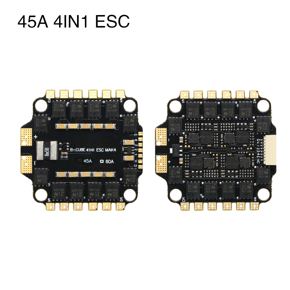 UAngel 4IN1 45A 60A ESC BLHELI - đánh giá và giá 4 In 1 Esc