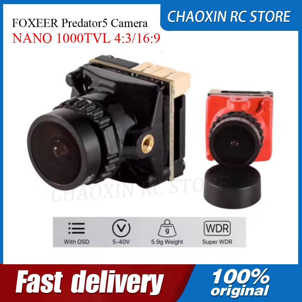 FOXEER Predator5 Camera NANO 1 - đánh giá và giá Fpv Drone