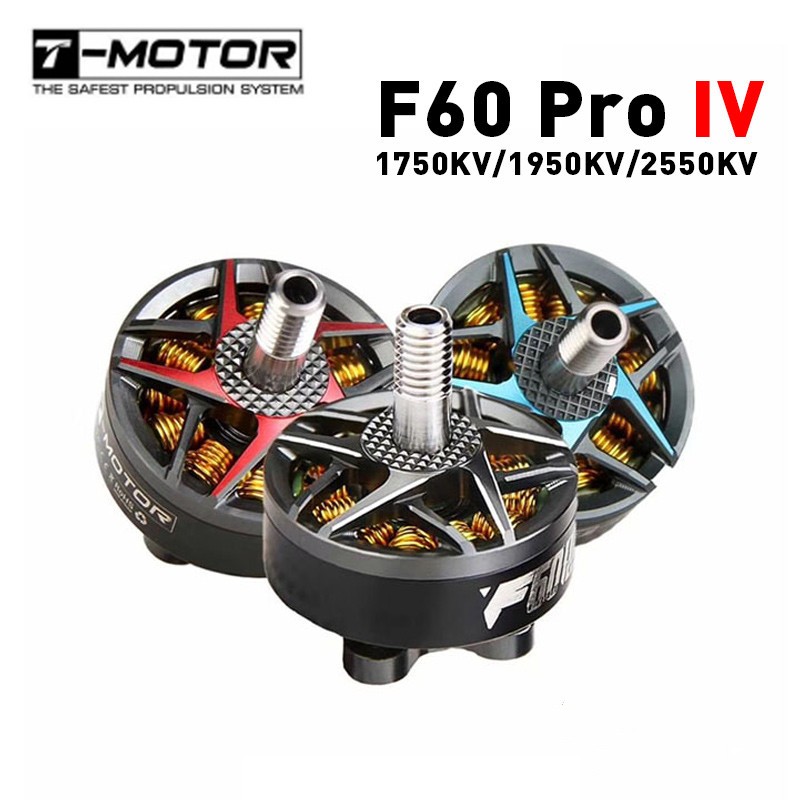 T-motor F60 Pro Iv 2207 1750kv - đánh giá và giá Brushed Drone Motor