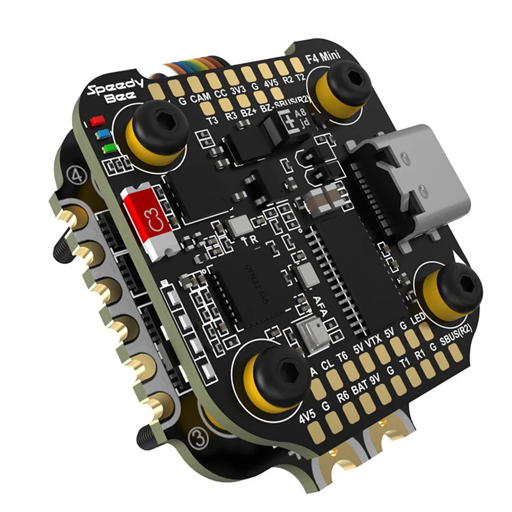 SpeedyBee F405 Mini Flight Con - đánh giá và giá 4 In 1 Esc