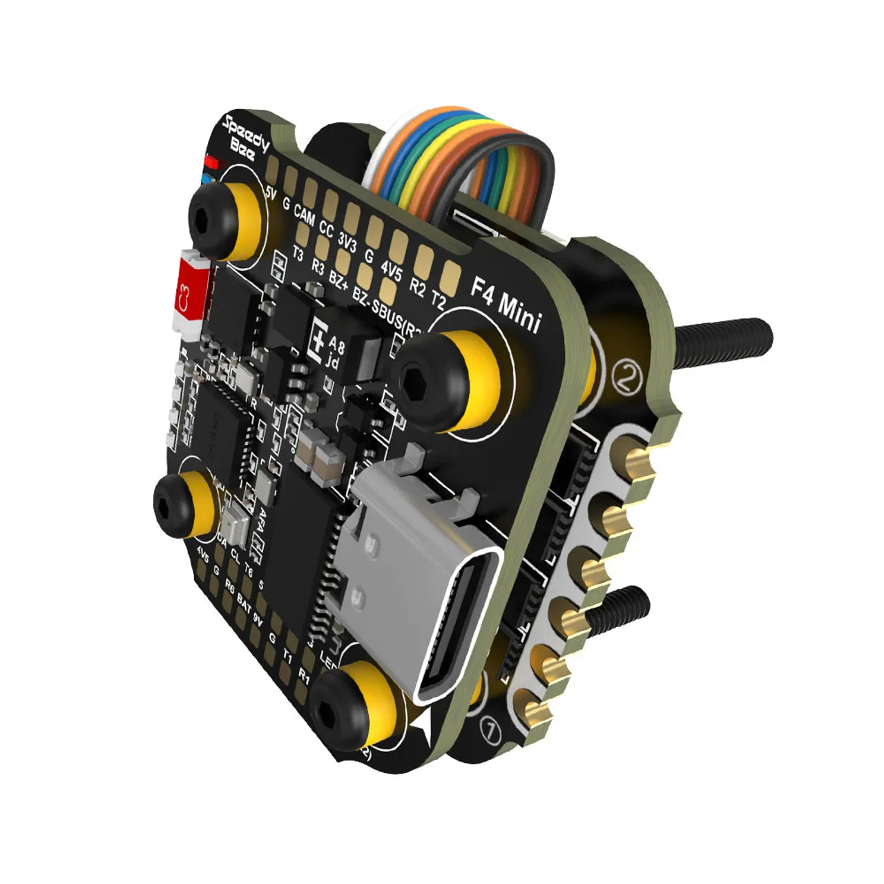SpeedyBee F405 Mini Flight Con - đánh giá và giá 4 In 1 Esc