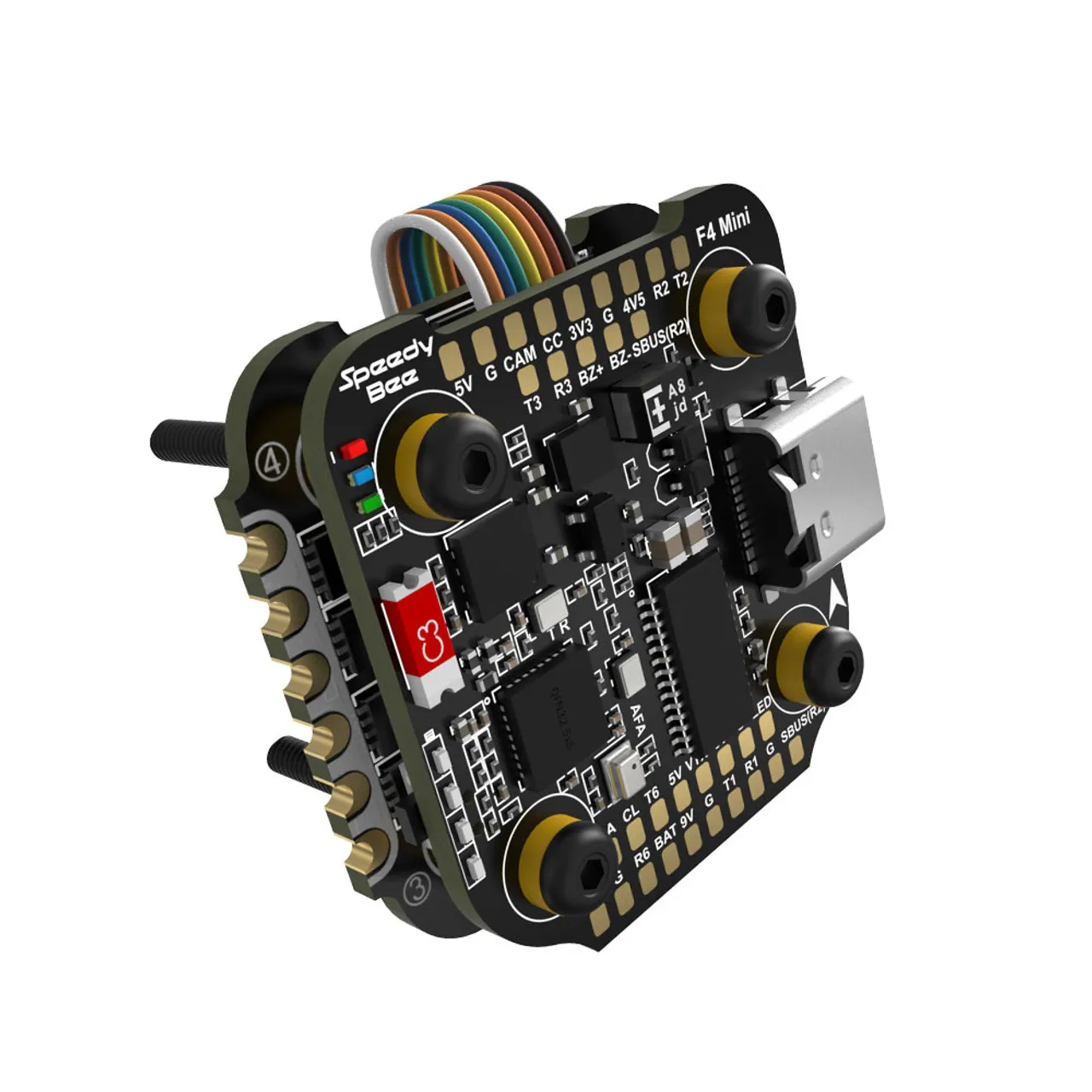 SpeedyBee F405 Mini Flight Con - đánh giá và giá 4 In 1 Esc