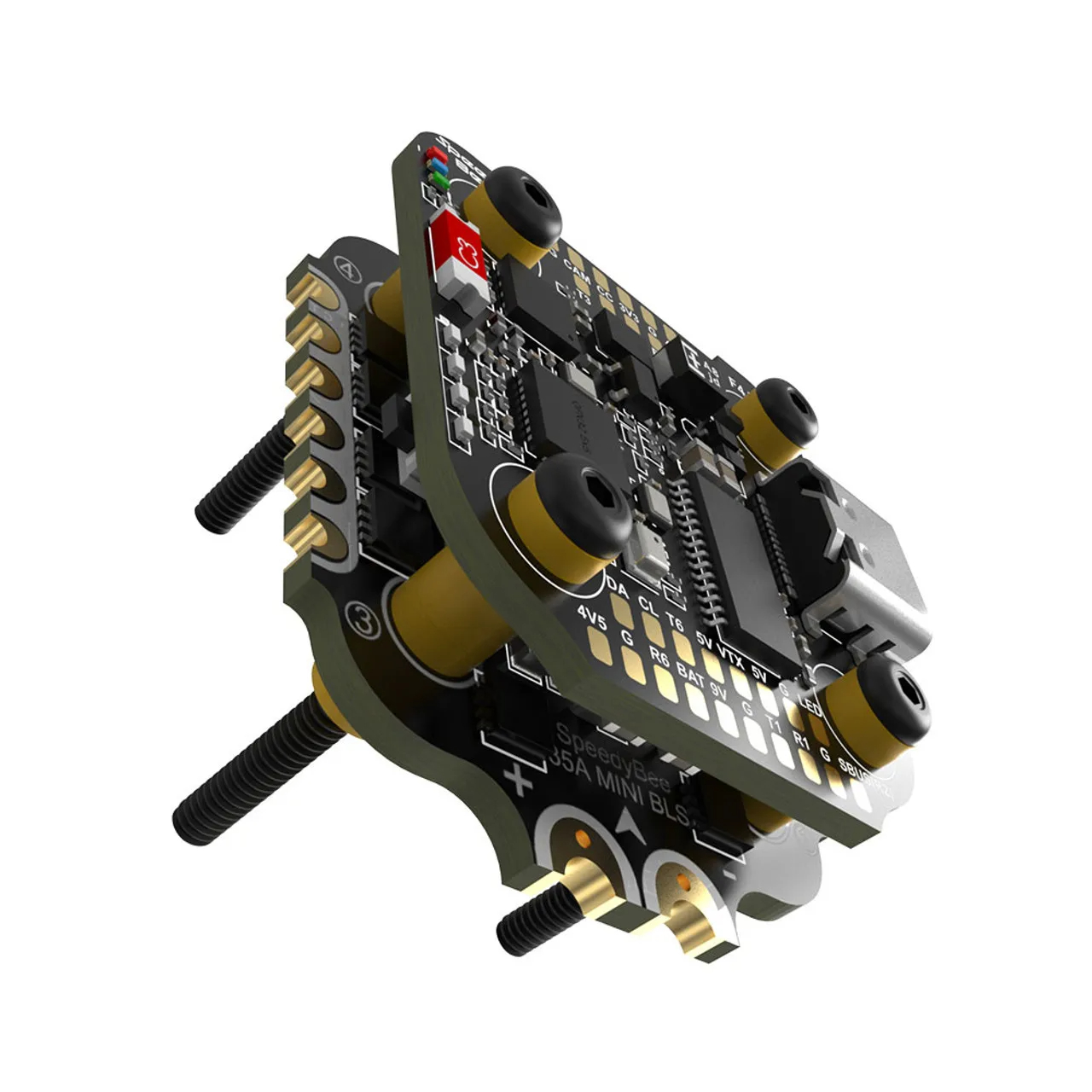 SpeedyBee F405 Mini Flight Con - đánh giá và giá 4 In 1 Esc