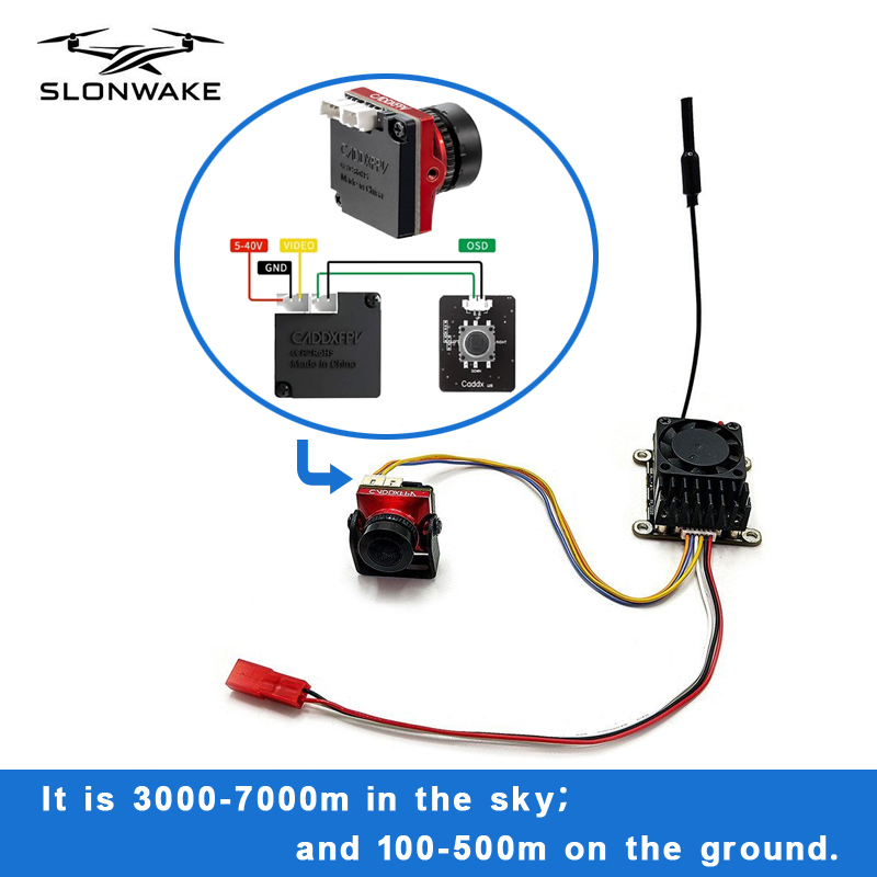 Long Range 5.8Ghz 2W FPV Wirel - đánh giá và giá Fpv Camera