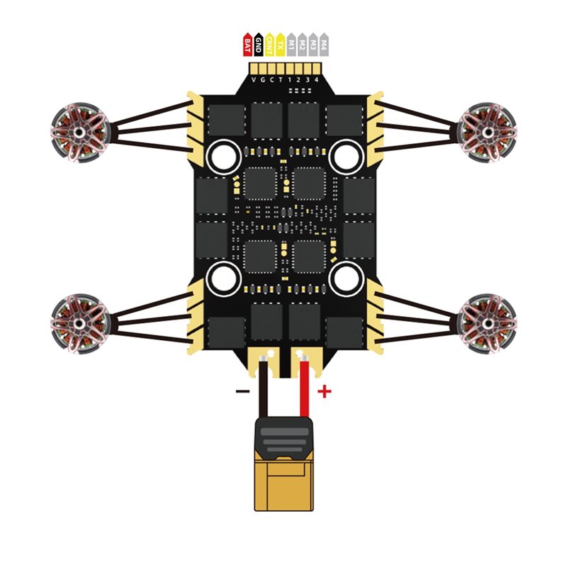 [Promotion】 For RC FPV Drone 6 - đánh giá và giá 4 In 1 Esc