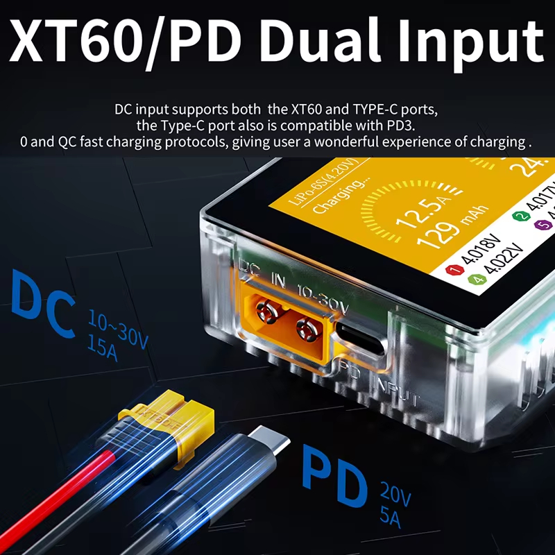 HOTA T6 300W Intelligent Charg - đánh giá và giá Lipo Battery 6S