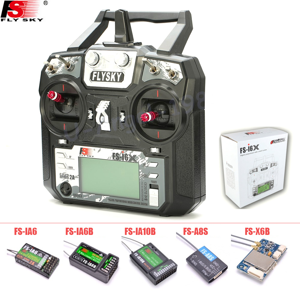 FLYSKY FS-i6X FS i6X 10CH 2.4G - đánh giá và giá Flysky Transmitter