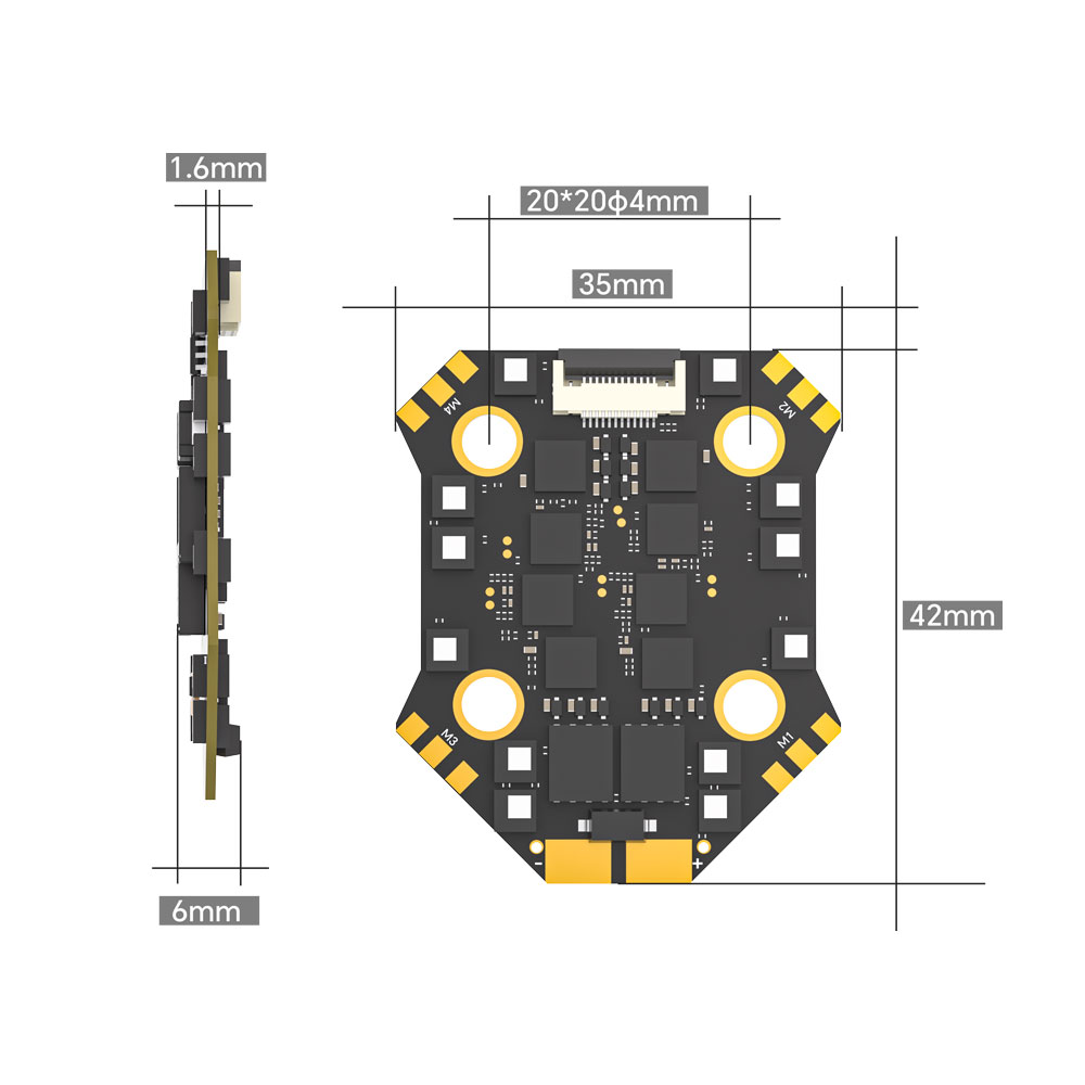 iFlight Borg F7 Mini Stack Fli - đánh giá và giá Fpv Drone