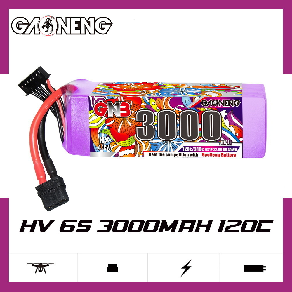 GNB Lipo Battery 6S 22.8V 3000 - đánh giá và giá Lipo Battery 6S