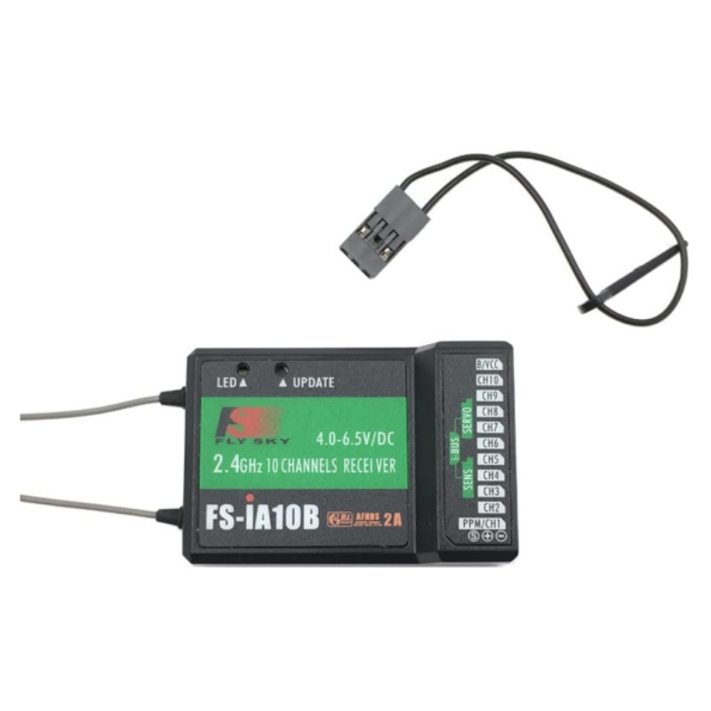 Flysky FS-iA10B 10CH Receiver  - đánh giá và giá Flysky Transmitter