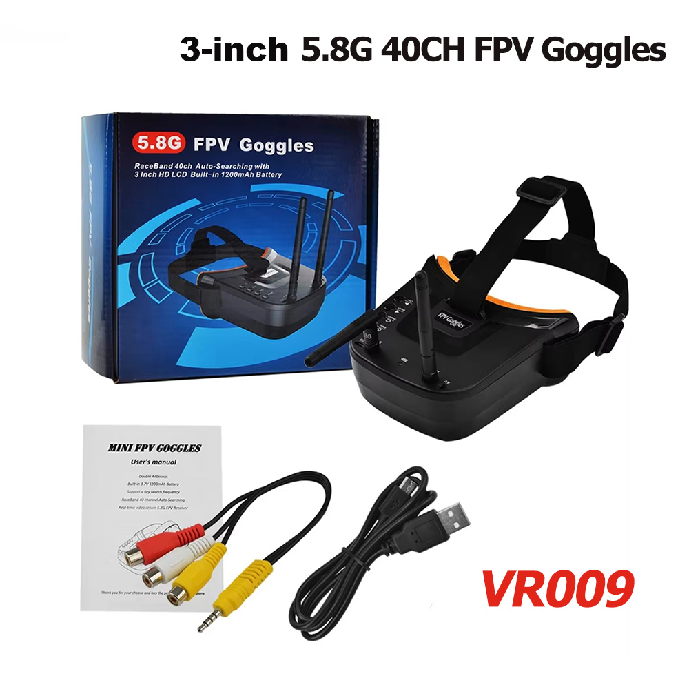 VR009 FPV Video Goggles 3Inch  - đánh giá và giá Fpv Goggles