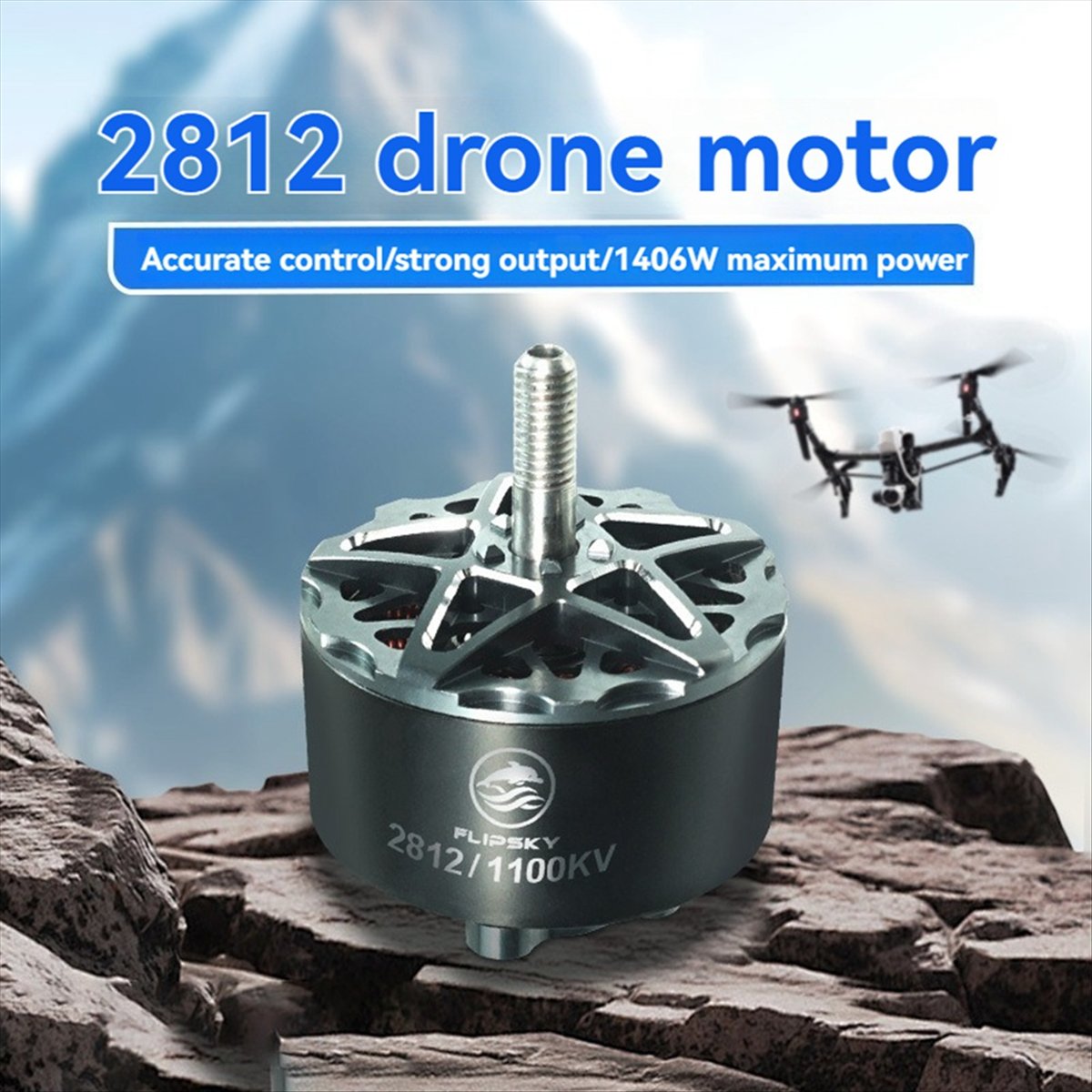 【Motor Parts】 2812 1100KV Brus - đánh giá và giá Fpv Drone