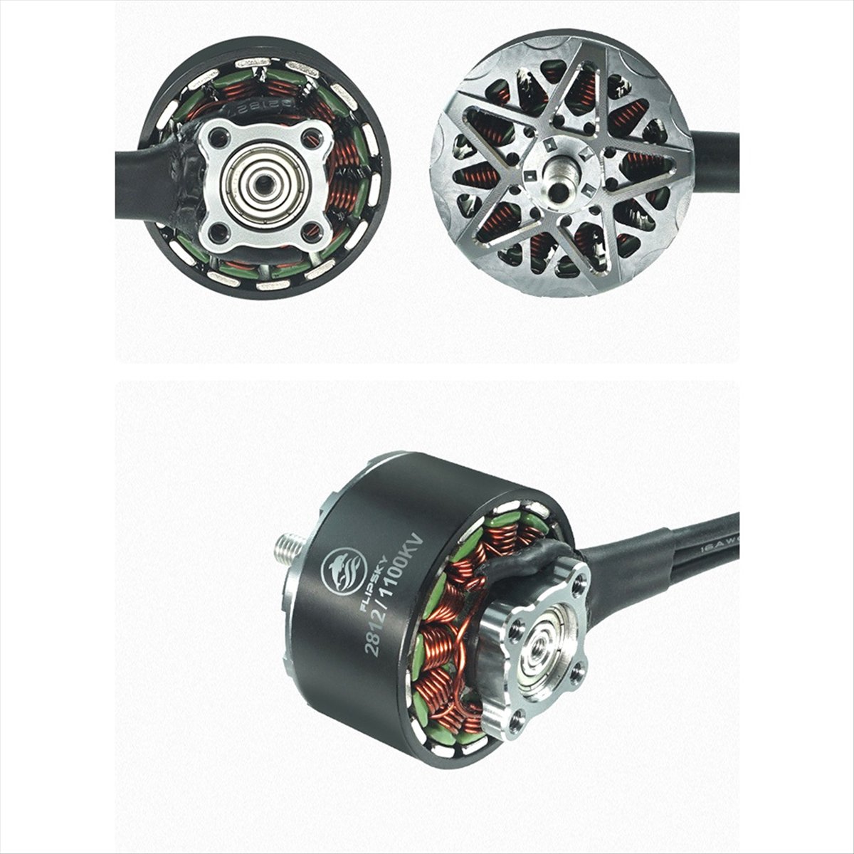 【Motor Parts】 2812 1100KV Brus - đánh giá và giá Fpv Drone